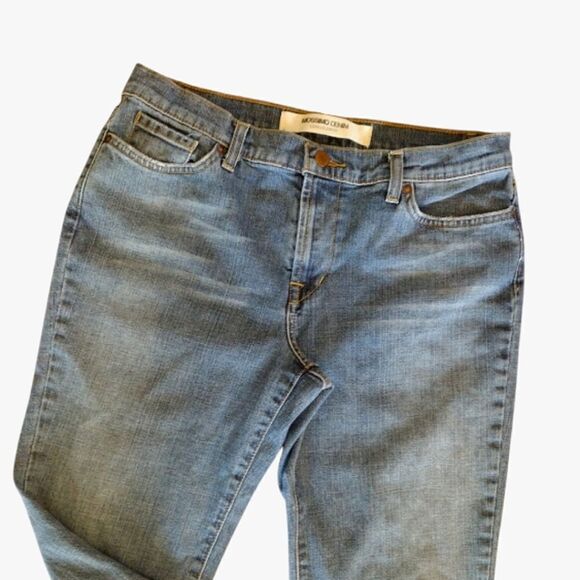 Y2K Mossimo Medium Wash Embellished Midrise Flare Jeans Size 10 - Picture 4 of 16